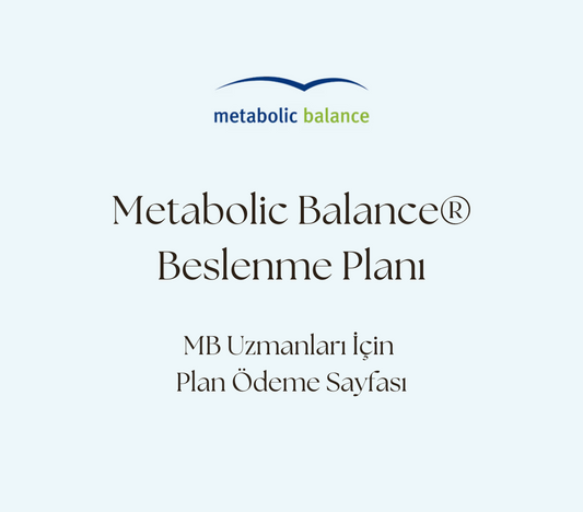 Metabolic Balance® Beslenme Planı