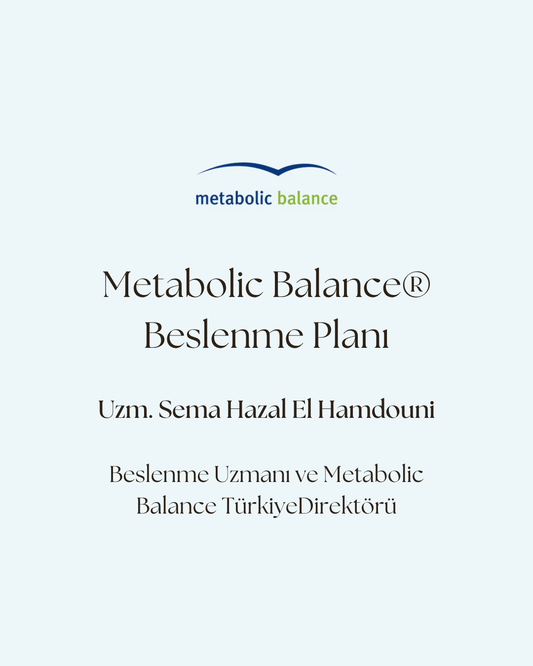 Metabolic Balance® Beslenme Planı Paketi